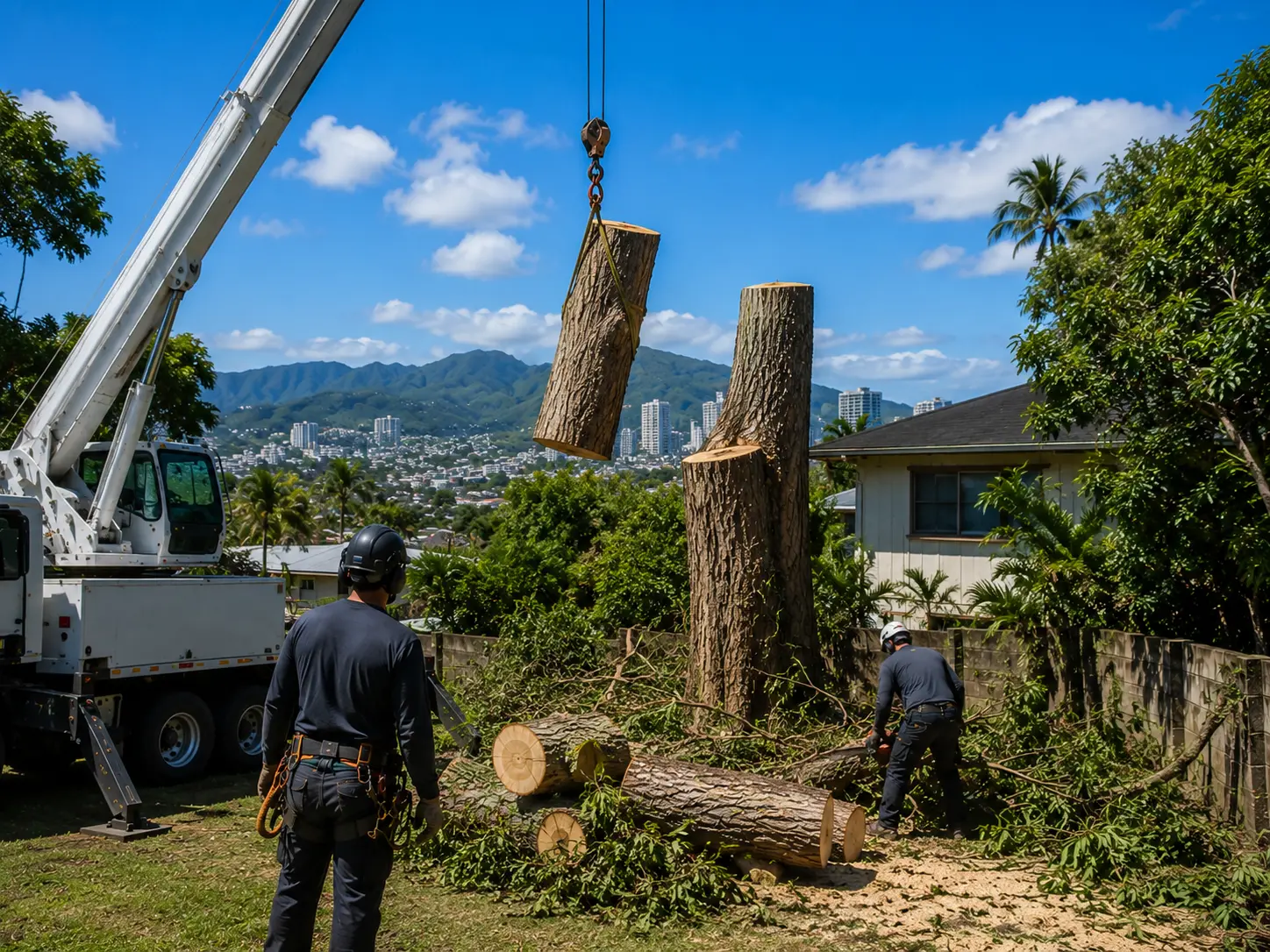 large tree removal in honolulu