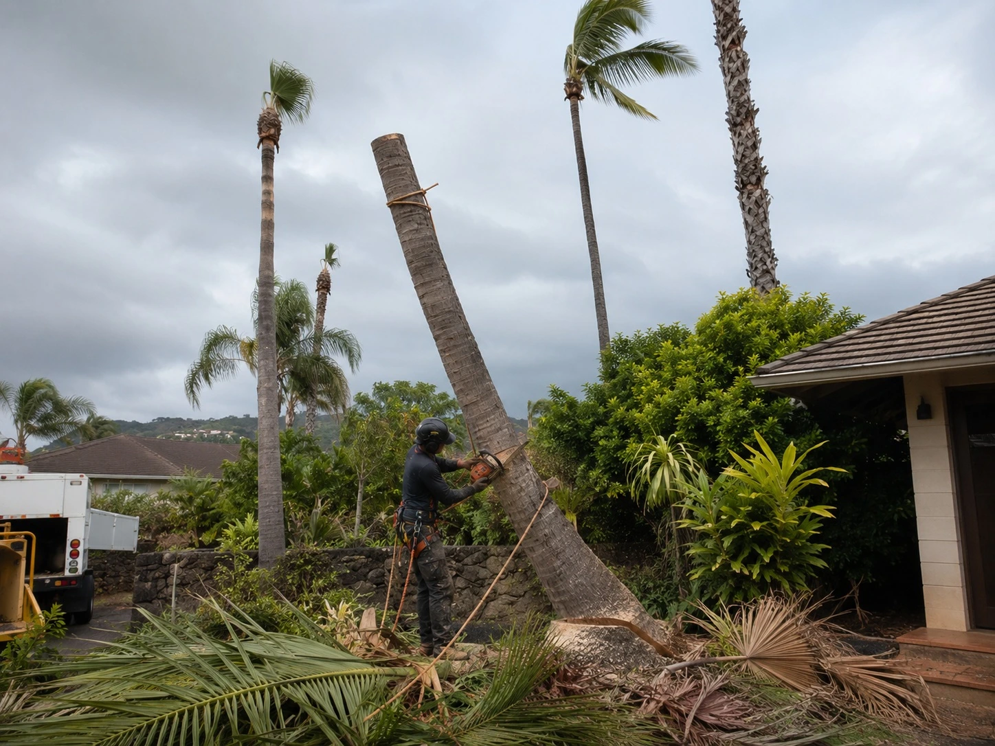 palm tree removal in honolulu